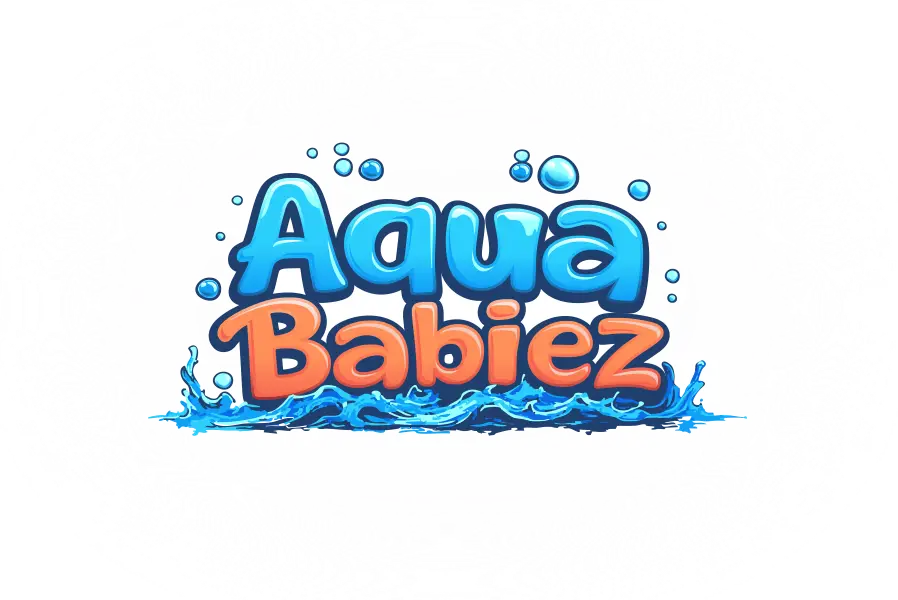 Aqua Babies Logo with Water